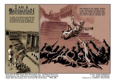 I AM A BARBARIAN – the graphic novel. DISCOUNTED DEALER LOTS
