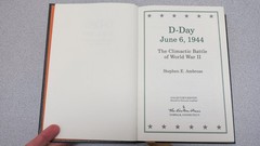D-Day by Stephen Ambrose – Easton Press 1995 Collectors Edition