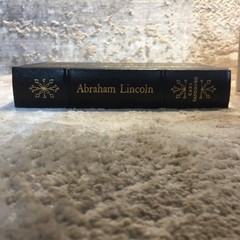 Easton Press Abraham Lincoln Biography Leather Book by Carl Sandburg 1984