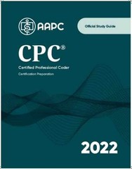 CERTIFIED PROFESSIONAL CODER – Paperback, by AAPC – Acceptable w