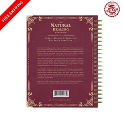 The Natural Healing Handbook Spiral Bound Guide For Herbal Remedies And Natural.