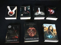 Twilight Saga By Stephanie Meyer Book Set Mixed Lot of 7 HC – 3HC/4PB