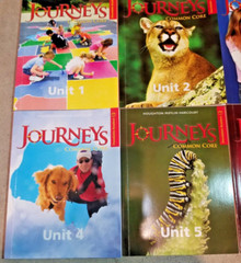 HMH Journeys Decodable Reader Book Unit 1-6 Set – 2nd Grade 2 Reading 6 Book Set