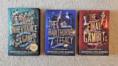 INHERITANCE GAMES BOOKS SET OF 3 BY JENNIFER LYNN BARNES (2020, 2021, 2022)