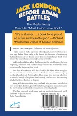 Brand new unread copy JACK LONDON’S BEFORE ADAM BATTLES “It’s a stunner.”