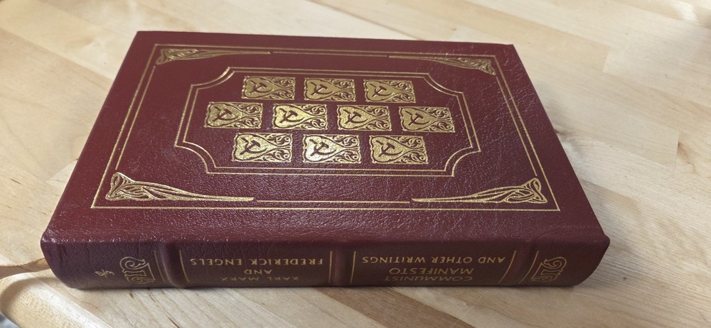 Easton Press Communist Manifesto & Other Writings Marx Engels Leather 2005