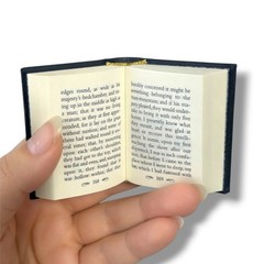 Gulliver’s Travels – Jonathan Swift Miniature Leather Books 4-Vol set w/slipcase