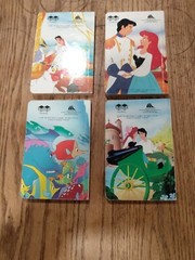 Walt Disney 1991 Ariel Lot Of 4 Mini Books The Little Mermaid