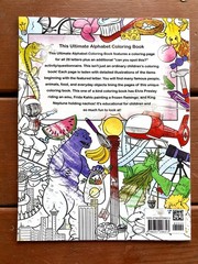 The Ultimate Alphabet Coloring Book 4 By Alannah Dyer- 8.5×11 in. Ages 4-8 Fun