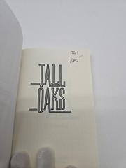 Tall Oaks by Chris Whitaker (2019, Trade Paperback)