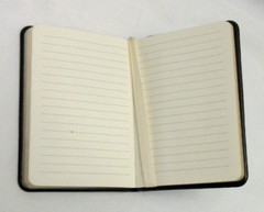 APPALACHIAN TRAIL 3×4″ MINI Guide Leather Cover Notes w Maps Info 160 Pgs Black