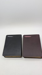 LDS Holy Bible Leather KJV Black + Brwon SOFT Leather King James Version READ