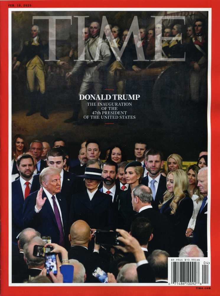 TIME Magazine February 10, 2025 – Donald Trump “The Inauguration”