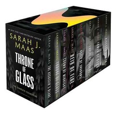 Throne of Glass 8 Books Box Set By Sarah J. Maas, Paperback…