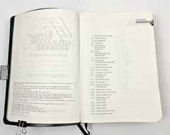 Life Application Study Bible KJV Large Print Black Bonded Leather Tyndale