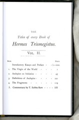 2 Hermetic Sewn 2020 HB’s DIVINE PYMANDER HERMES, VIRGIN OF THE WORLD, not POD