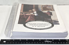 English Literature for Boys & Girls H.E. Marshall Classic Living SPIRAL BOUND