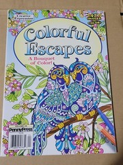 COLORFUL ESCAPES -A Bouquet of Color! Vol. 24 – Adult Coloring Book- 47 Pages