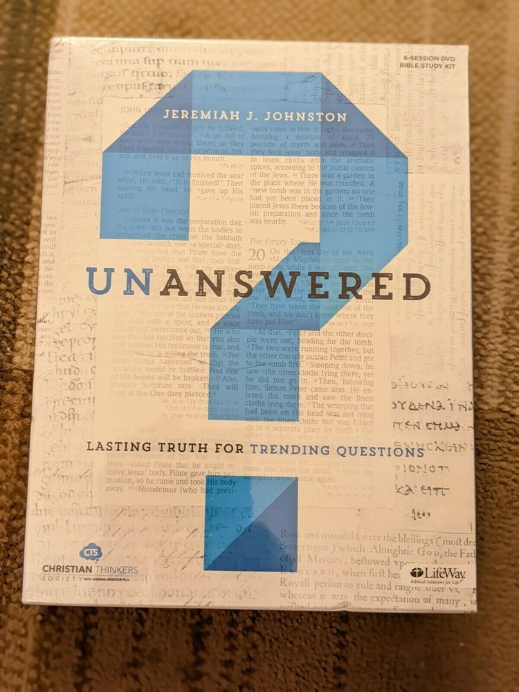 Unanswered-Bible Study Kit: Lasting Answers to Trending Questions by J Johnston