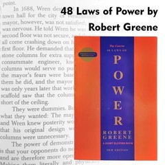 The 48 Laws of Power by Robert Greene Paperback
