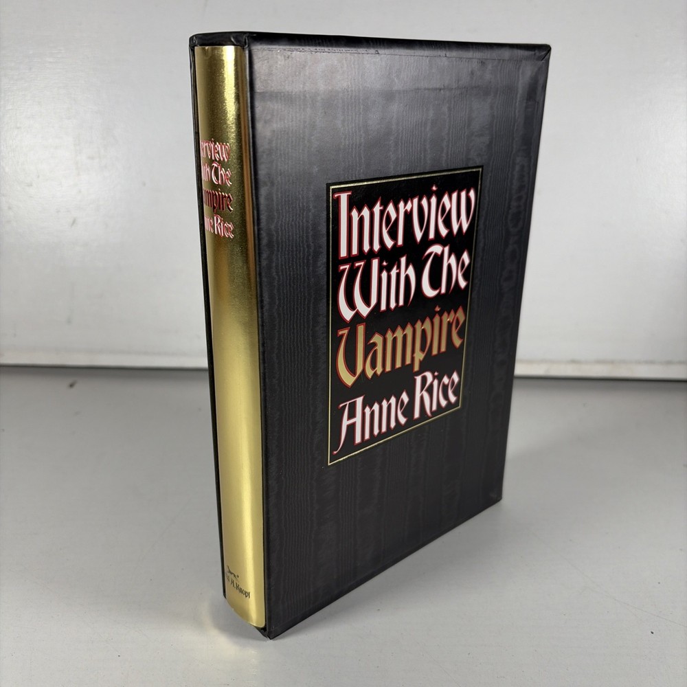 SIGNED Anne Rice Interview with the Vampire — Slipcased 20th Anniversary Ed.