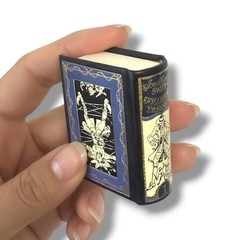 Gulliver’s Travels – Jonathan Swift Miniature Leather Books 4-Vol set w/slipcase