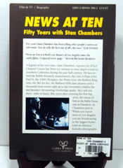 News At Ten : Fifty Years with Stan Chambers 1994 Capra Press Signed 272 Pages