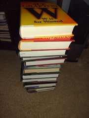 Lot 15 Sue Grafton Novels. HC. B, C, D, F, I, L, M, N, P, Q, R, S, T, V, And W.
