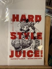 Hard Style Juice Ashcan Comic Book -Clayton McCormack Ricardo Ortiz VG Rare Htf