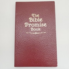 The Bible Promise Book Christian Faith Religion Soft Cover Leather