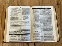 Nelson New Spirit Filled Life Bible NKJV Genuine Leather 2002 2556TN Like New!