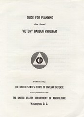 The Victory Garden Guide Paperback Reprint, 3 WWII Gardening Books in 1 (Color!)
