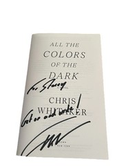 All the Colors of the Dark Chris Whitaker Paperback Nice Signed
