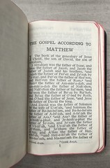 VTG Thinline 1946 Pocket New Testament RSV Black Leather 691X Nelson ~ 4.9″ x 3″