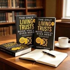 Perfect Book for Gift The Only Living Trusts Paperback-Free Shipping US