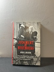 Judgment at Nuremberg by Abby Mann 1961 1st Edition Cassell Hardcover Film