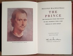 The Prince Easton Press Niccolo Machiavelli Leather Bound 1980 Collector’s Book