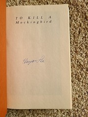 To Kill a Mockingbird Harper Lee Signed 40th Anniversary Edition Hardcover Rare